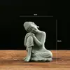 Escritorio de estilo chino, Buda Wei del Norte, estatua de Buda, micropaisaje de Buda, pecera, paisajismo, rocalla, adornos de escritorio, té, mascota, fragancia, decoración de camino