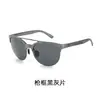 8592 Gafas de Sol Anti-UV de Aluminio-Magnesio para Hombre, Gafas de Conducir, Gafas de Sol, Gafas de Ciclismo Polarizadas de Colores
