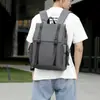 2026 Comercio Exterior de Moda Nuevo Elegante Simple Mochila para Hombre Casual Simple Tela Repelente al Agua Resistente al Desgaste Bolsa de Doble Hombro