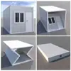 Casas Contenedor, Casas Móviles, Casas de Placa de Acero de Color, Dormitorios Temporales, Casas Plegables tipo Caja, Instalación de Estructuras de Acero, Desmontables y Móviles
