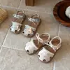 Sandalias de Niña de Verano 2026 Estilo Nuevo, Zapatos para Niñas, Zapatos de Princesa Transpirables de Punta Cerrada, Modernos Zapatos para Niños Pequeños Estilo Coreano