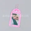 Set de tarjetas de PVC de fábrica Sanrio set de tarjetas pequeñas de tres pulgadas tarjeta de comida para estudiantes tarjeta de autobús set de protección de certificado colgante