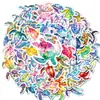 Adesivos de Grafite de Tartaruga Estilo Aquarela Novos 56 Peças Transfronteiriços Tk Aliexpress Adesivos Decorativos de Tartaruga Atacado