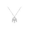 Colar feminino de luxo com design exclusivo e leve, inspirado em estrelas, perfeito para o verão e para influenciadoras do TikTok.