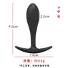 Plug anal de silicone para uso externo, dilatador anal com contas, plug anal para homens e mulheres, brinquedo sexual adulto