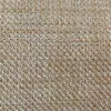 Tela de Paja Jacquard de Dos Tonos Sarga Lisa Raffia Manualidades para Equipaje Tela Tejida PE Equipaje Clásico Listo para Usar
