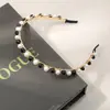 Estilo Coreano Retro Luxo Leve High-End Corrente de Pérolas de Cristal Exquisita Tiara de Cabelo para Adultos Acessório de Cabelo com Strass Prensado para Mulheres
