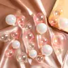 Pacote com 10 Decorações de Bolo Estilo Ins Cor Mágica Criativa Bola de Desejos Vestido Bola Bolha Colorida Transparente Enfeites de Aniversário