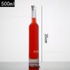 Botellas de Vino de Frutas de Vidrio Esmerilado Transparente al por Mayor, Botellas de Licor, Botellas Vacías, Botellas de Vino de Bayas de Alta Gama, Botellas de Vino Amarillo, Selladas