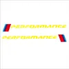Adecuado para pegatina frontal de coche BMW serie 3 serie 5 pegatina decorativa de parachoques delantero para cubrir arañazos pegatina de coche de letras flor de tracción