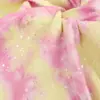 Pelo de coelho tie-dye quente pequena estrela de cinco pontas coelho estrelado pelúcia têxtil para casa roupa travesseiro almofada tecido para palmilha