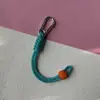 Hebilla para Mochila en Forma de D de Aleación de Zinc con Cordón de Paracord Trenzado Gancho de Hebilla de Resorte para Muñeca Multifuncional Llavero EDC Portátil Anti-Pérdida