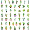 50 adesivos fofos de graffiti de flores para copo d'água, celular, adesivos decorativos à prova d'água, flores criativas, adesivos para diário de bordo, atacado