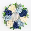 Festival Transfronterizo Zonghong Guirnalda de Bienvenida Decoración de Puerta Círculo de Vid de Hortensia Europeo y Americano Decoración de Ventana Colgante de Pared