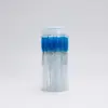 Cepillos para pestañas desechables de botella transfronterizos con mangos de cristal, cepillos en espiral, cepillos de colores para extensión de pestañas, herramientas de belleza, empaquetados individualmente
