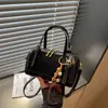 Bolso de Mano Tipo Almohada de Moda Tendencia para Mujer 2026 Nuevo Bolso de Mano Boston Textura Elegante Bolso de Hombro Único Cruzado