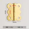 Bisagra pequeña de mariposa antigua, accesorios de hardware para gabinetes, bisagra de encaje, bisagra de caja de madera, bisagra de 90 grados y 180 grados