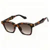 Gafas de sol cuadradas de marco grueso, estilo simple casual, moda retro, para uso diario, estilo versátil para el commute