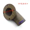Tipo 3 kW bomba de esgoto bomba de impulsor bomba de voluta saída inferior 2.2 motor acessórios para bomba de água 45.5
