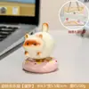Gato Lindo Colgante Adorno Decorativo para Escritorio de Oficina, Gatito Giratorio de Dibujos Animados Regalo Creativo