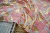 Vestido de primavera y verano de seda dorada rosa suave y puro deseo, vestido de novia, vestido de mujer suave para niña, ramo, bolso de disfraz, tela floral