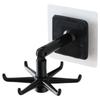 Gancho de cocina 3009 sin perforar para colgar en la pared, para utensilios de cocina, cucharas, cuchillos, gancho giratorio retráctil