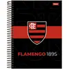 10x1 Caderno Escolar (capa dura) Flamengo 160 Folhas.