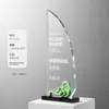Nuevo Trofeo Creativo de Cerámica y Cristal 2026 para Empleados Destacados, Premio de Alta Gama para Reunión Anual, Hecho a Medida