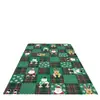 Tapete de veludo cristal best-seller de Natal para decoração de sala de estar, decoração de ambiente de quarto e escritório, disponível para etiquetagem e dropshipping