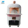 Forno de pizza comercial grande de pedra, com múltiplas fontes de calor (elétrico, a gás ou a lenha), para cozimento rápido em alta temperatura