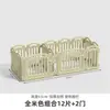Jaula Pequeña y Mediana para Perros, Parque para Perros, Barrera para Mascotas, Valla de Aislamiento para Interiores, Suministros de Recinto, Habitación Doble de 63 de Alto