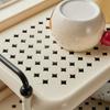 Portavasos de Escritorio Estante de Almacenamiento para Vasos Estante de Secado para Vasos de Agua del Hogar Estante Ajustable para Tazas de Té Bandeja de Doble Capa para Copas de Vino