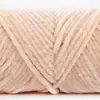 Hilo de chenilla brillante de tres cabos para tejer a crochet zapatos, hilo de lana grueso para tejer suéteres, bufandas y sombreros
