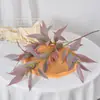 Flores Artificiales, Hojas de Eucalipto, Hojas de Eucalipto Olivo de Colores Otoñales, Arreglos de Plantas Verdes, Hojas Falsas para Decoración de Bodas