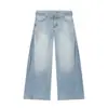 Ropa Nueva de Mujer de Primavera 2026 para Aliexpress Transfronterizo Jeans Elegantes de Corte Holgado de Cintura Media 8727029