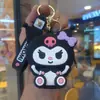 Bolsa de monedas popular de Capibara Llavero Cabeza de silicona Bolsa de almacenamiento para auriculares Bolso colgante Accesorios Regalos pequeños Al por mayor
