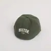 Boina Casual de Veludo Cotele Estilo Japonês para Crianças, Boné Bico de Pato para Meninas, Boné de Primavera e Outono para Crianças, Boné de Baseball para Meninos