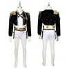 Fantasia Cosplay Infantil Personalizada K-Pop Preto Dourado do Grupo de Meninas Demon Slayer para Role Play de Personagem de Anime