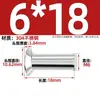 Gb869 Remache Sólido Avellanado de Acero Inoxidable 304 Cabeza Plana Cabeza Cónica Plana Tipo Percusión M2M2.5M3M4M5M6Mm