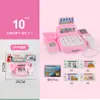 Caja registradora de juguete de simulación transfronteriza, caja registradora con función de lector de tarjetas, juguete de rol, juguete interactivo para niños