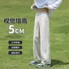 Pantalones casuales versátiles estilo japonés transfronterizos para hombre, estilo fino de primavera y otoño, pantalones largos para hombre, pantalones de pierna ancha holgados de moda, pierna recta