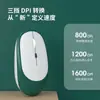 Ratón Bluetooth de Doble Color con Conexión de Doble Modo, Recargable, Ajuste de DPI de Tres Niveles, Adecuado para iPad, Tableta, Teléfono Móvil y Computadora