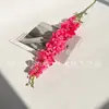 Flores Artificiales Rojo Rosa, Flores Falsas Rojo Rosa para Decoración de Pasillos en Salones de Bodas, Venta al por Mayor para Eventos de Boda
