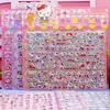 Nuevos Pegatinas 3D de Doble Capa Mini Ycl con Hermosas Chicas y Personajes de Dibujos Animados de Sanrio Serie de Disfraces Pegatinas 3D al por Mayor