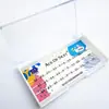 FD36 Segmento Caramelo Pestañas Inferiores Naturales Pestañas Postizas Transparentes Corte Terrier Individuales Agrupadas Pestañas Cortas