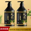 Qiwitang Champú de Jengibre Jengibre Ginseng Fortalecedor Crecimiento del Cabello Anticaspa Antirritación Champú Anticaída Crecimiento del Cabello Calmante del Cuero Cabelludo