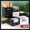 Suporte de Copo Acrílico Loja de Chá com Leite Café Caixa de Armazenamento de Copos Descartáveis Bar Tampa Plástica Dispensador de Copos com Canudo