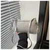 Bolso de Hombro Versátil para Mujer, Nuevo 2026 Estilo Europeo y Americano Transfronterizo, Textura Mate, Estampado de Leopardo, Bolso de Axila para Mujer
