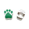 Verde estilo europeo y americano resina cuentas de agujero grande accesorios para pulsera accesorios DIY perforado taladrado cuentas sueltas transfronterizo