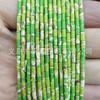 Cuentas de tubo de 4*2 mm, cuentas cilíndricas largas, accesorios para joyería, pulsera DIY, cuentas espaciadoras de tubo recto, productos semiacabados